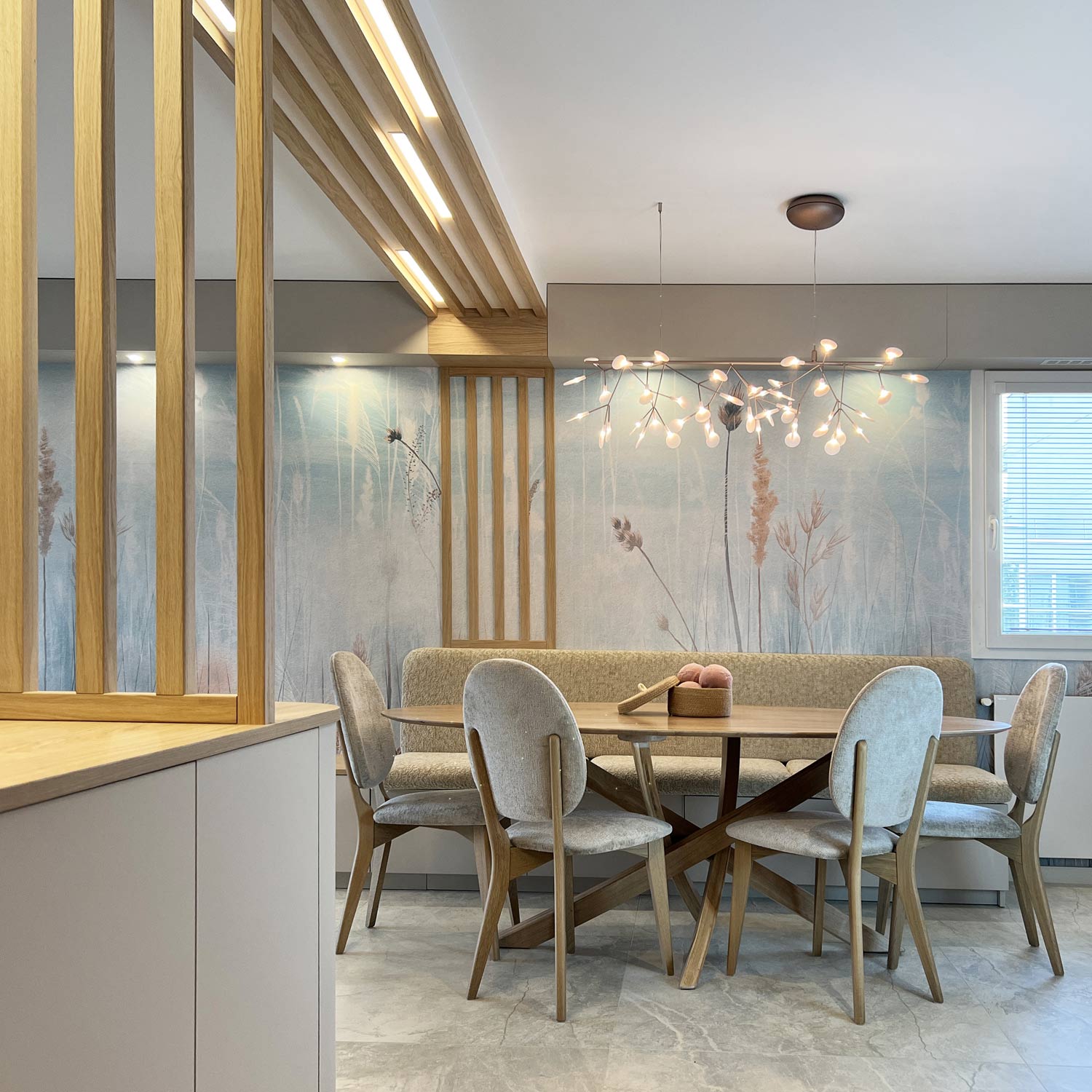 KLR : Architecture intérieur et aménagement sur mesure d'un appartement à Lyon.