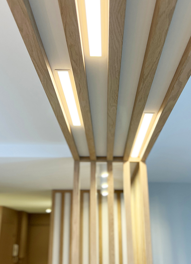 KLR : Architecture intérieur et aménagement sur mesure d'un appartement à Lyon.