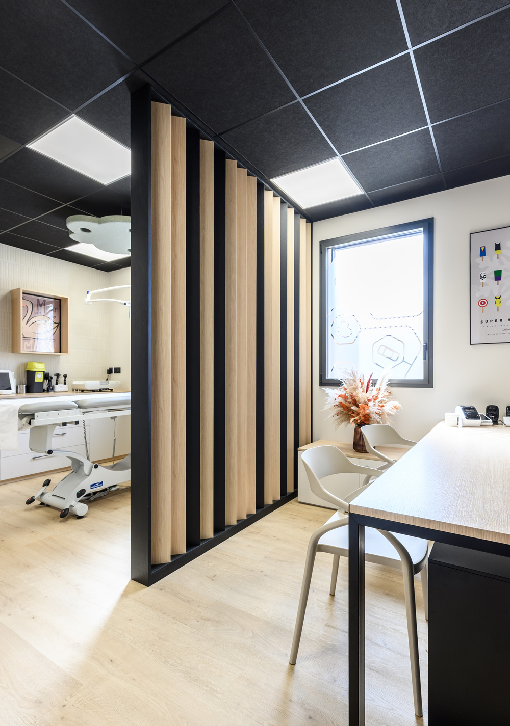 KLR: Architecte d'intérieur cabinet médical pédiatrique villefranche.