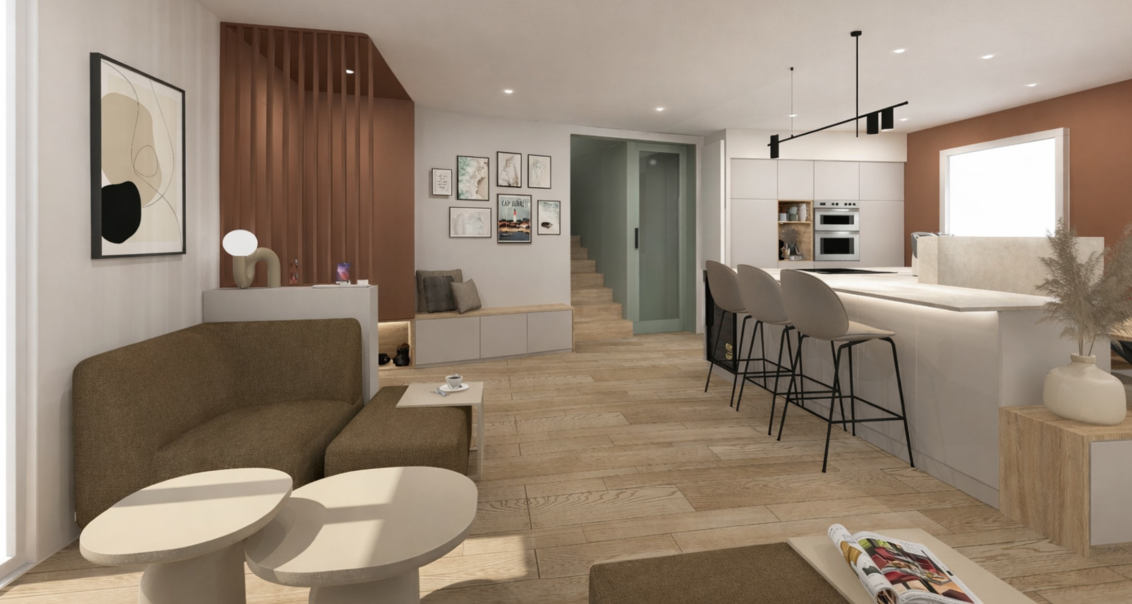 KLR: Architecture intérieure rénovation maison villefranche