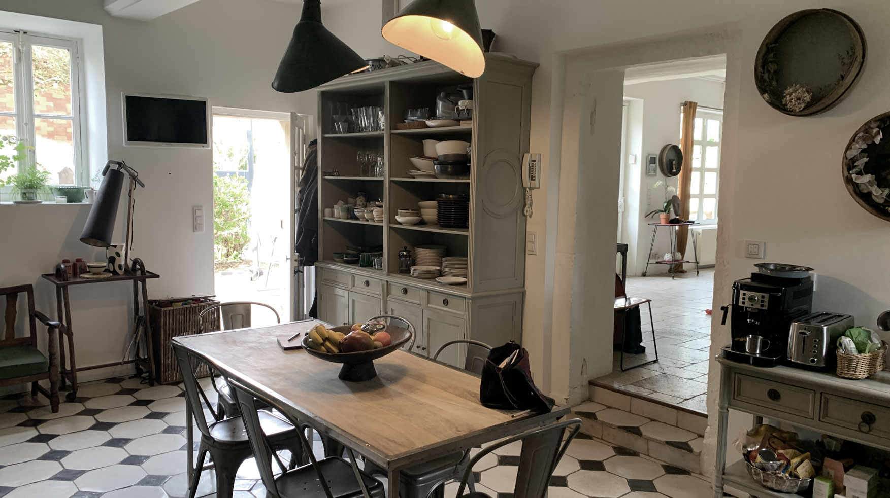 KLR Architecte d’intérieur : Rénovation d’une cuisine ancienne, tendance vintage proche de Lyon